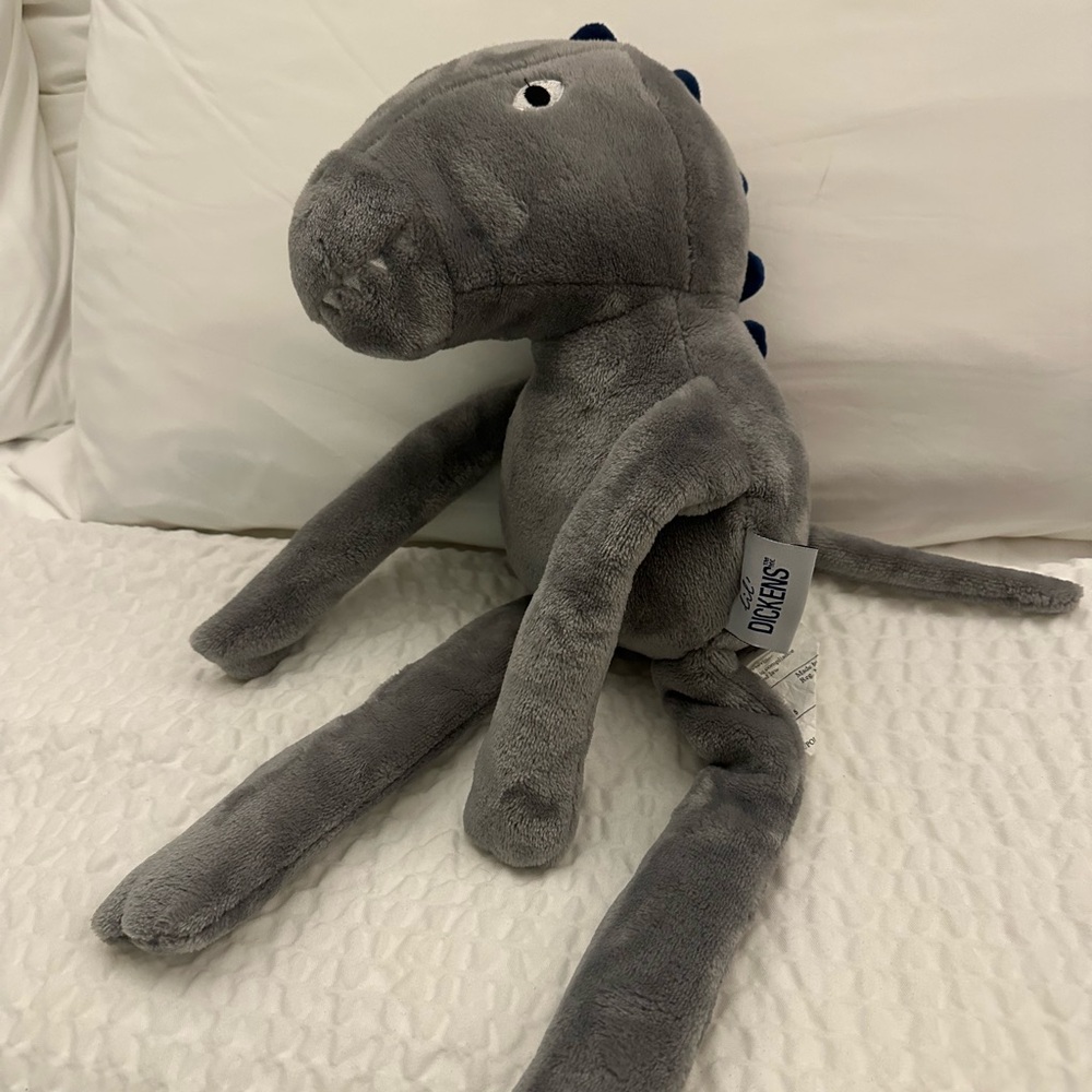 Lil Dickens Gray Plush Dinosaur 18” T Rex Dino